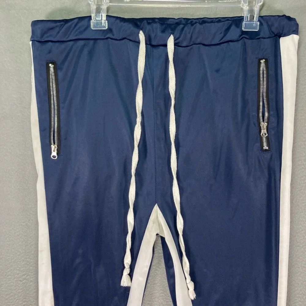 American Stitch Mens 2XL Track Pants Colorblock‎ Joggers Zip Pockets